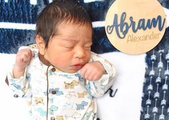 Baby Abram Alexander